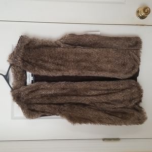Sebby Faux Fur Ladies Vest